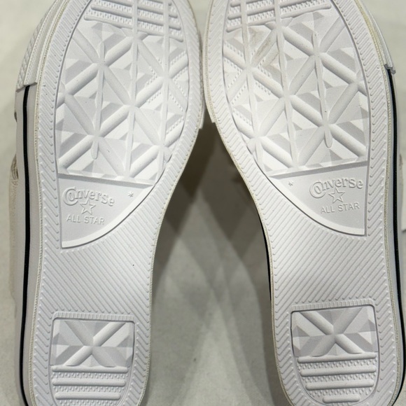 Converse 564144C One Star Sandal Slip Color White Size 7- New in Damaged Box - Picture 6 of 13